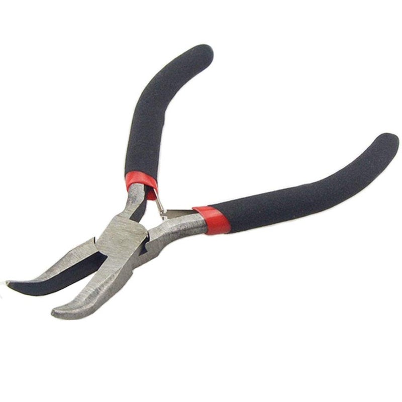 Tazanma 2 Pack Bent Nose Pliers for Jewelry Making Beading Repair Supplies-5 inch - Image 4